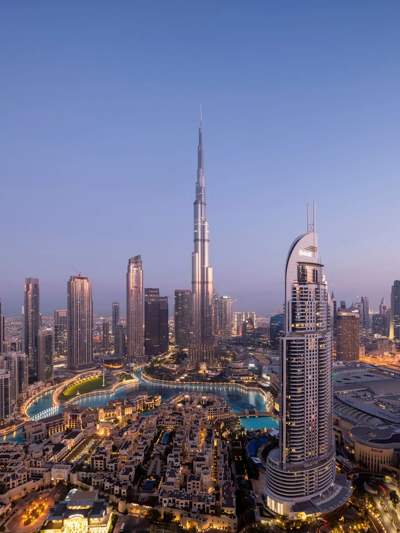 Delivered landscape at Al Barari, shown as previous work by the developer